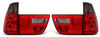 00-06 BMW E53 X5 Red and Smoke Taillight Set